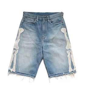 New Arrival Distressed Cut Off <b>Shorts</b> Mid Rise Casual Jean <b>Shorts</b> Distressed <b>Shorts</b> Cotton Made Distressed <b>Shorts</b> - Product Image 1