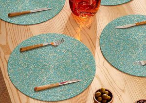 Mantel Individual de cuentas de cristal de aleación de diseño moderno, Decoración de mesa de alta calidad para cenas, fiestas, toque impresionante a sus invitados - Product Image 2