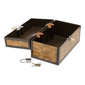 กล่องเก็บเงินที่ได้แรงบันดาลใจจากหีบสมบัติในเกมมайнคราฟต์ - Product Image 3