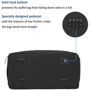 La mejor bolsa de viaje de gimnasio de lona para deportes Fitness MMA CrossFit BJJ entrenamiento actividades al aire libre Compartimento separado para zapatos - Product Image 2