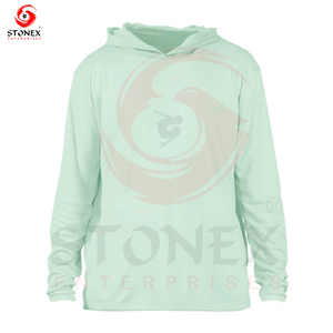 Secado rápido Transpirable UPF 50 Sudaderas CON CAPUCHA DE PESCA Unisex Manga larga Protección facial - Product Image 3