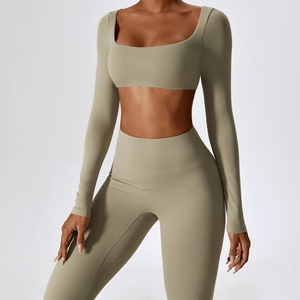 Conjuntos de yoga Ropa deportiva para mujer Conjuntos de entrenamiento para mujer Ropa de gimnasio Conjuntos de mujer - Product Image 4