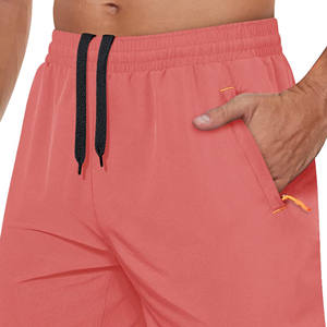 2025 venta al por mayor pantalones cortos de cintura elástica de algodón pantalones cortos tejidos sueltos para hombres Boxer rayas pantalones cortos cómodos para hombres - Product Image 2