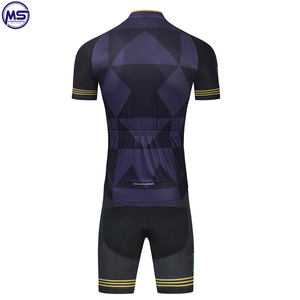 Vêtements de cyclisme Polyester Matériel Meilleure conception Poids léger 2025 Haute qualité Logo personnalisé Impression Uniforme de cyclisme - Product Image 6