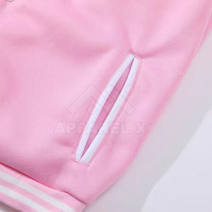 New Design Customized Color Women <b>Letterman</b> <b>Jacket</b> Streetwear Winter Warm <b>Letterman</b> <b>Jacket</b> For Women - Product Image 6