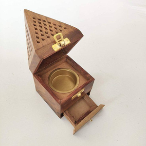 เครื่องเผาธูปไม้ขนาดเล็กเครื่องหอมทำมือ - Product Image 3