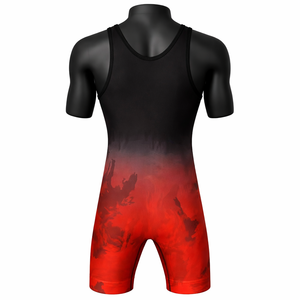 Traje de Compresión para Lucha Libre con Sublimación de Tinte Degradado, Transpirable, de Secado Rápido, Elástico, OEM, Marca Privada, Venta al Por Mayor - Product Image 2