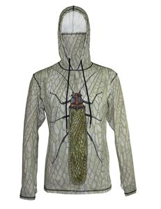 Sudadera con capucha de pesca de manga larga para hombre con protección UV con tela transpirable Ideal para viajes en el lago FIN DE SEMANA pesca o uso diario - Product Image 1