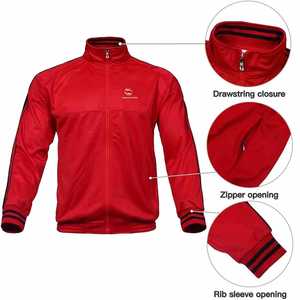 Personnalisé Qualité Fermeture Éclair Imprimé Échauffement Hommes Sport Survêtement Jogger Sweat Survêtement Survêtement Sweat Survêtement Pantalon - Product Image 3