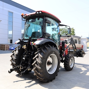 <span class=keywords><strong>Tracteur</strong></span> agricole 75 CV 4x4 Stage V avec chargeur frontal et cabine climatisée - Product Image 6
