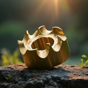ISO HNGX 0604ANSN-RM8340 D.3.7mm PVD Coated Gold Milling Insert Product Category Cutter Size PU 10 - Product Image 3