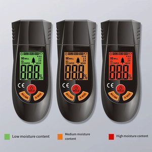 Compteur de crête PM6811A humidimètre pour bois numérique 3 indicateurs <span class=keywords><strong>testeur</strong></span> de teneur en <span class=keywords><strong>humidité</strong></span> murale - Product Image 2