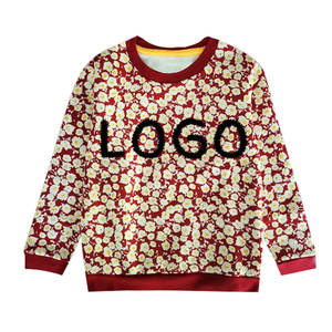 Sudadera de algodón transpirable French Terry Kids Sudaderas con capucha transpirables de manga larga para niños y niñas - Product Image 2