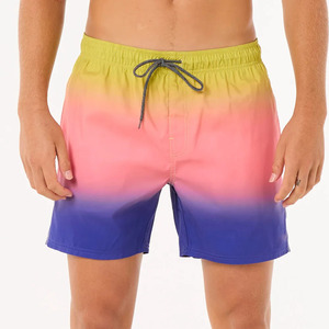 Pantalones cortos de playa para hombre, servicio OEM profesional, pantalones cortos de secado rápido para adultos, cambio gradual, pantalones cortos para hombre - Product Image 4