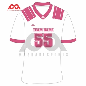 Maillot de football américain pour homme à manches courtes, impression par transfert thermique, respirant, grande taille, anti-transpiration, extensible, pour supporter - Product Image 2