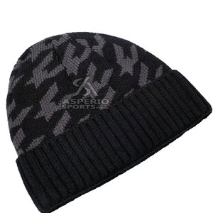 Bonnets élégants à la mode avec logo personnalisé dernier cri Bonnets élégants à séchage rapide tricotés pour hommes Bennies respirant personnalisation OEM - Product Image 2