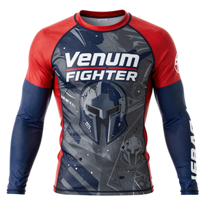 Camiseta de Compresión Venum Premium Personalizada, Anti-UV, Transpirable, de Manga Larga, para Entrenamiento en Gimnasio, Sublimada, para Adultos - Product Image 2