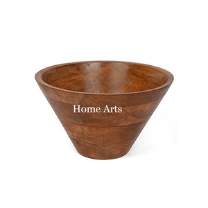 ชามช็อคโกแลตทำจากไม้ทรงกลมชามขนมปรับขนาดได้ตามต้องการ - Product Image 4