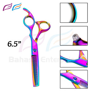 Ciseaux professionnels pour la retouche des cheveux, ciseaux de coupe lisse et de dégradé, ciseaux de dégradé grand volume, fournisseur OEM ODM - Product Image 4