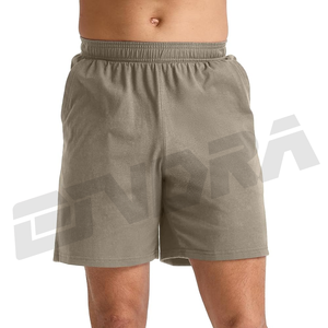Pantalones cortos para correr para hombre de alta calidad, diseño de rendimiento, ajuste de apoyo, entrenamiento, atlético, transpirable, secado rápido, calle alta - Product Image 4