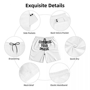 Gimnasio con imagen personalizada para correr para hombre, cintura media, transpirable, tejido de secado rápido, ecológico, de talla grande, elementos esenciales de verano, estilo callejero - Product Image 3