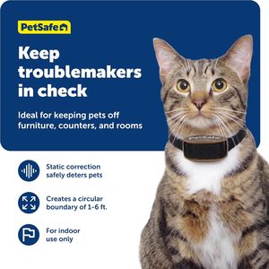 PetSafe Pawz Away, Barrera Inalámbrica para Mascotas en Interiores, Sistema de Entrenamiento Eléctrico Recargable para Perros y Gatos con Collar Receptor - Product Image 4