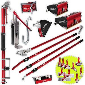 Prix réduit pour un ensemble complet d'outils de finition et de rubanage automatique de niveau 5, neuf, original, pour cloisons sèches - Product Image 6