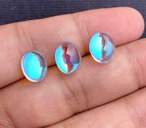 Cabujón de Cuarzo Arcoíris Dorado AA+, Curación Natural, Alta Calidad Rara, Certificado por Terceros, Seleccionado para Joyería Fina - Product Image 2