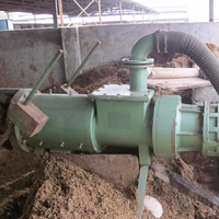 Séparateur humide et sec déshydrateur de fumier de porc déshydrateur de fumier de vache séparateur solide-liquide de fumier à écran incliné