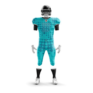 2025/26 ensembles de vêtements de sport en polyester personnalisés uniformes de football américain respirants prix compétitif court tailles plus vente chaude - Product Image 5