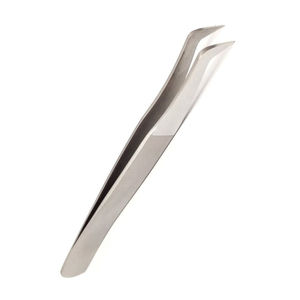 Pinzas de pestañas de volumen profesional, instrumento de belleza de acero inoxidable para extensión de pestañas personalizable con etiqueta privada - Product Image 3