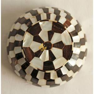 Cuenco de mesa moderno de arte creativo para servir chocolate, cuenco japonés de Color plateado metálico de gran tamaño de calidad superior - Product Image 6