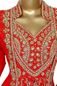 Robes Caftan OEM Maxi Abaya en Modal Personnalisables Fait à la Main Vêtements Ethniques Musulmans Brodés de Perles de Pierre Tailles XXL pour Adultes - Product Image 4