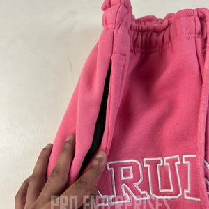 Pantalones Deportivos de Felpa Gruesa 100% Algodón para Hombre, Corte Ancho, Estilo Holgado, Cintura Elástica, Pantalones Acampanados con Logotipo Personalizado - Product Image 2