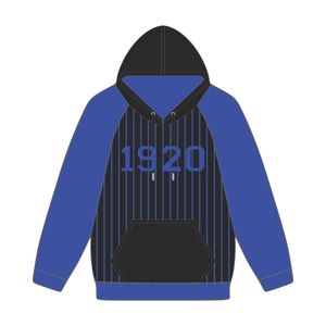 Anno di fondazione 1920 Zeta Phi Beta Black Body Pullover blu Raglan felpa con cappuccio abbigliamento personalizzato Divine Nine HBCU - Product Image 2