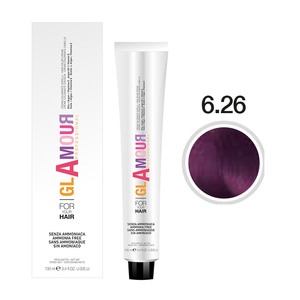 GLAMOUR PROFESSIONAL Crema de Coloración Capilar de Primera Calidad Sin Amoníaco 100 ml Para Todo Tipo de Cabello Tonalidades Violeta Permanentes Coloración Capilar con Argán - Product Image 3