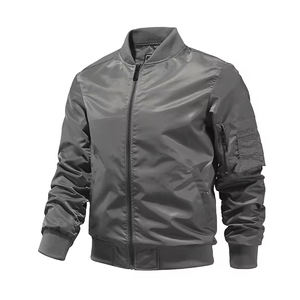 Latest Stylish Custom Size Men Bomber Jacket for Adults High Quality Best Material Men's Bomber Jackets For Man - Product Image 3