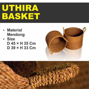 งานฝีมือตะกร้า UTHIRA แบบ MENDONG - Product Image 2