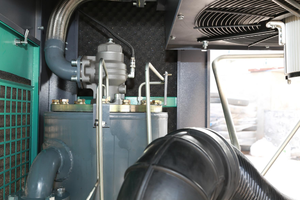 132Kw Compresseur <span class=keywords><strong>d</strong></span>'<span class=keywords><strong>air</strong></span> à vis silencieux à économie <span class=keywords><strong>d</strong></span>'énergie Compresseurs industriels rotatifs à faible bruit pour l'<span class=keywords><strong>extraction</strong></span> et la fabrication <span class=keywords><strong>d</strong></span>'énergie - Product Image 5