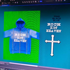 Sweat à capuche décontracté d'hiver imprimé DTF personnalisé, doublure en polaire 100 % coton doux de qualité supérieure, impression couleur intégrale personnalisée sans fissures - Product Image 6