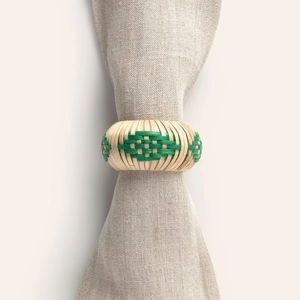 ห่วงผ้าเช็ดปากหวายออแกนิกสุดชิคเหมาะสำหรับงานเฉลิมฉลองวันเกิดงานเลี้ยงเจ้าสาวและของตกแต่งโต๊ะอาบน้ำเด็ก - Product Image 1