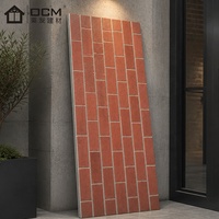 Panneaux en fibro-ciment texturé OCM 4x8 pour la décoration de façades de maisons et villas résidentielles au Canada, fournisseur certifié AS NZS