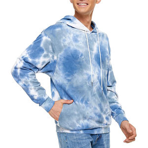 Precio de fábrica al por mayor de invierno por encargo de manga larga sudaderas con capucha lisas patrón impreso tela de lana suave para la venta - Product Image 5