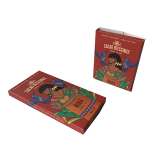 Cajas <span class=keywords><strong>de</strong></span> Papel Kraft Personalizadas al por Mayor, Ecológicas, Libres <span class=keywords><strong>de</strong></span> Pegamento, Aptas <span class=keywords><strong>para</strong></span> Alimentos, <span class=keywords><strong>para</strong></span> Barras <span class=keywords><strong>de</strong></span> Chocolate Artesanal - Product Image 3