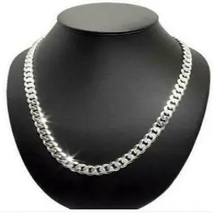925 Sterling Silver Chain Necklace Chain for Women Girls 1.1Mm Cable Chain  Neckl