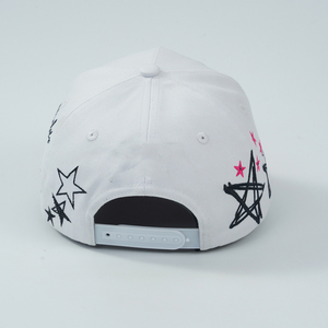 Casquette de golf unisexe de haute qualité en daim bicolore avec logo brodé personnalisé, casquette de baseball décontractée ajustable pour adultes - Product Image 3