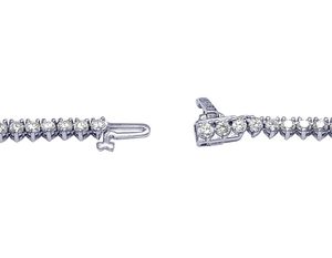 Collar DE TENIS estilo Hip Hop con diamante de moissanita redondo tachonado en plata de ley 925 cadena helada para hombres regalo de fiesta - Product Image 5