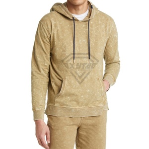 เสื้อฮู้ดดี้ผู้ชายผ้าเฟรนช์เทอร์รี่ลายกราฟิกวินเทจฟอกสีราคาถูก ปี 2026 ราคาใหม่ถูกที่สุด ระบายอากาศได้ดี - Product Image 2