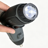 Tournevis électrique sans fil rechargeable 1300 mAh, 3 Nm, poignée pivotante, prise droite type pistolet, lumière LED pour l'assemblage de meubles DIY