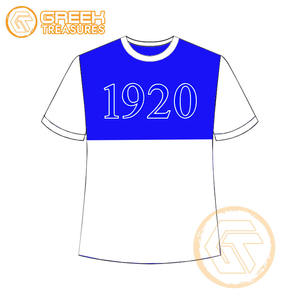 Venta al por mayor personalizada Zeta Phi Beta mujeres camiseta hermandad ropa algodón camisetas más finas mujeres fraternidad prendas - Product Image 1